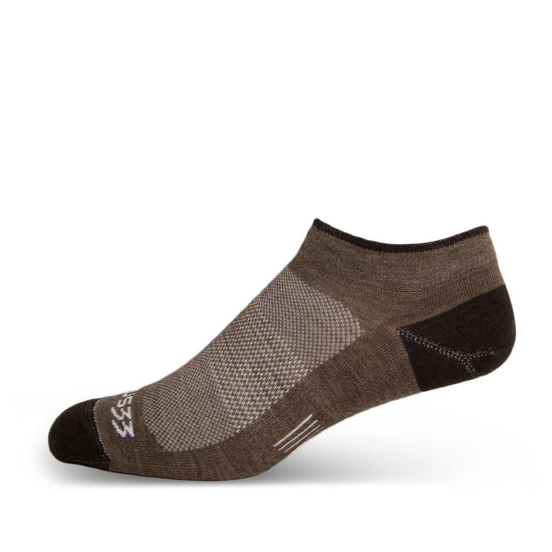 Mountain Heritage Micro Weight No Show Liner Socks Coffee